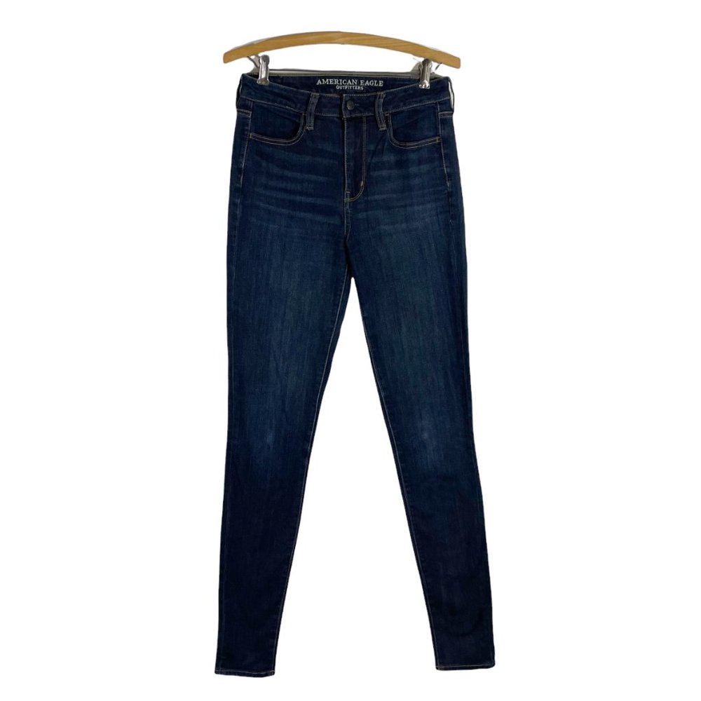 AMERICAN EAGLE OUTFITTERS Super Hi-Rise Jegging | Size 4 X-Long